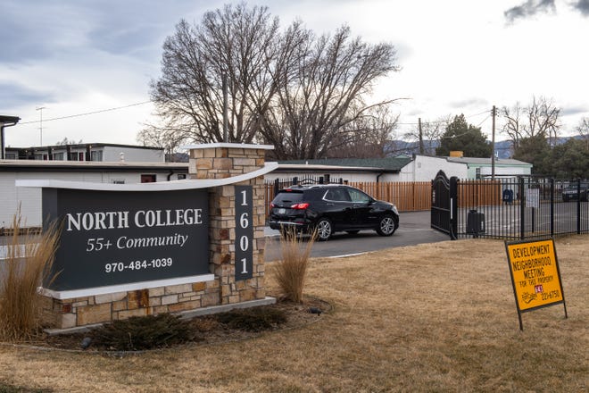 The North College manufactured home community on March 15, 2023, in Fort Collins.