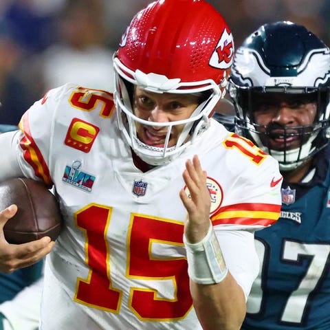 Chiefs QB Patrick Mahomes generally avoided the Ea