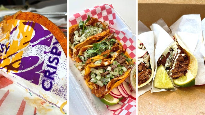 These three tacos were a few of those taste-tested by the Cincinnati Enquirer team, to see which taco would make the best leftovers.