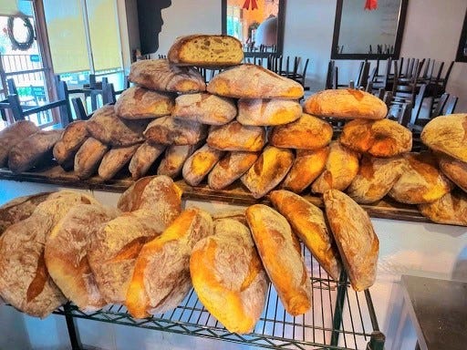 Chef will bake one batch of bread every day.