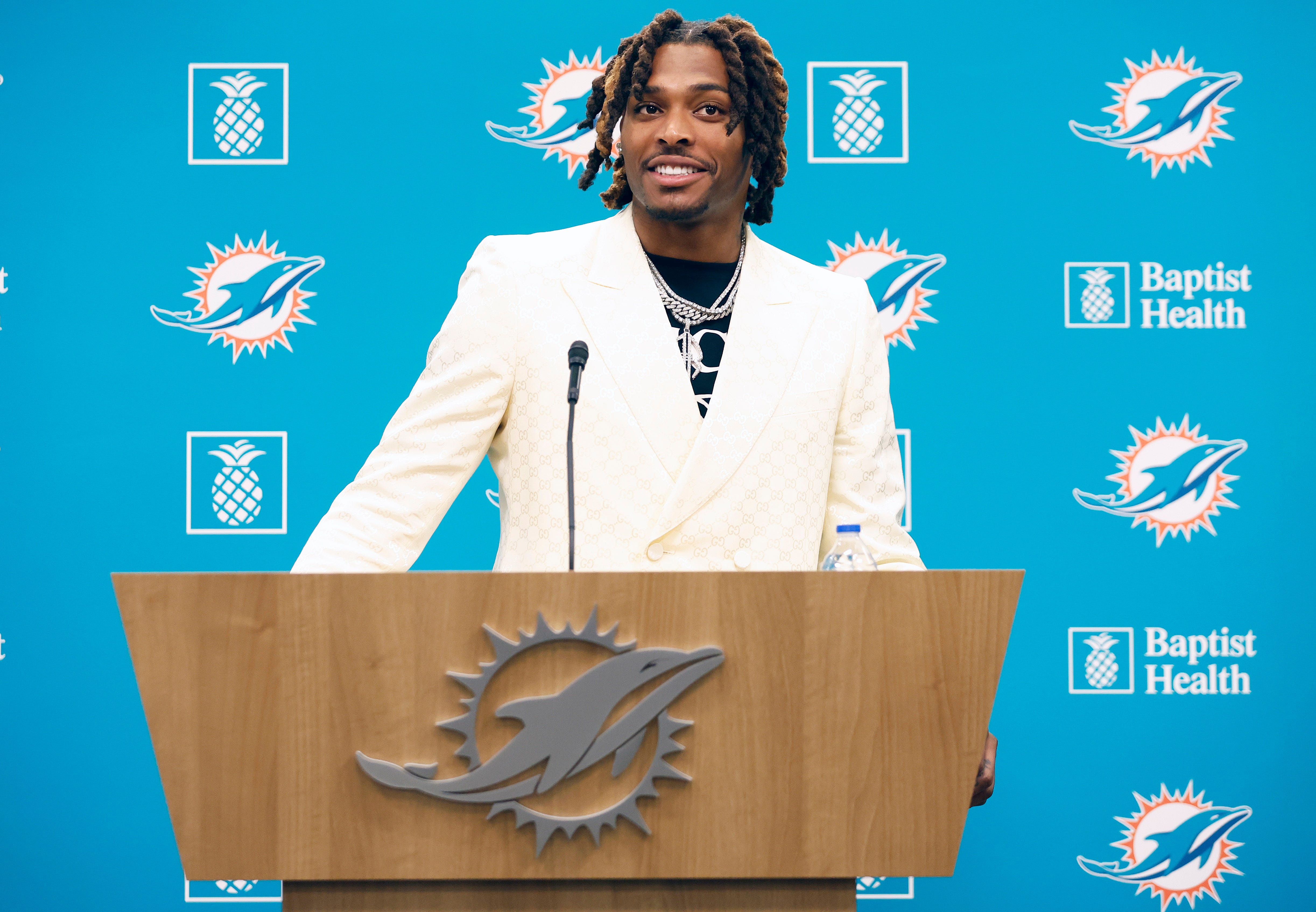Jalen Ramsey Introduced By Dolphins I Want To Be A First Ballot Hall Of Famer