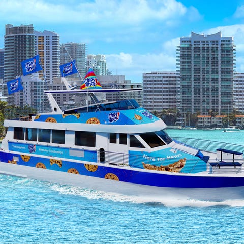 The trip will include a party on a yacht.