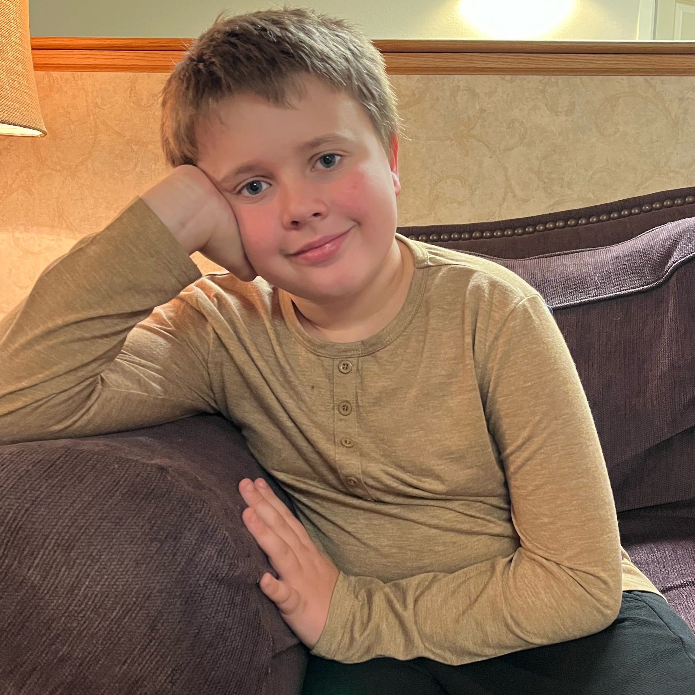 Colt Bearce, 9, of Macomb, was hospitalized with a strep infection for a week in February. Colt didn't have the usual symptoms of strep throat; instead, sniffles and a minor headache turned suddenly into a high fever and swelling in his foot and knee.