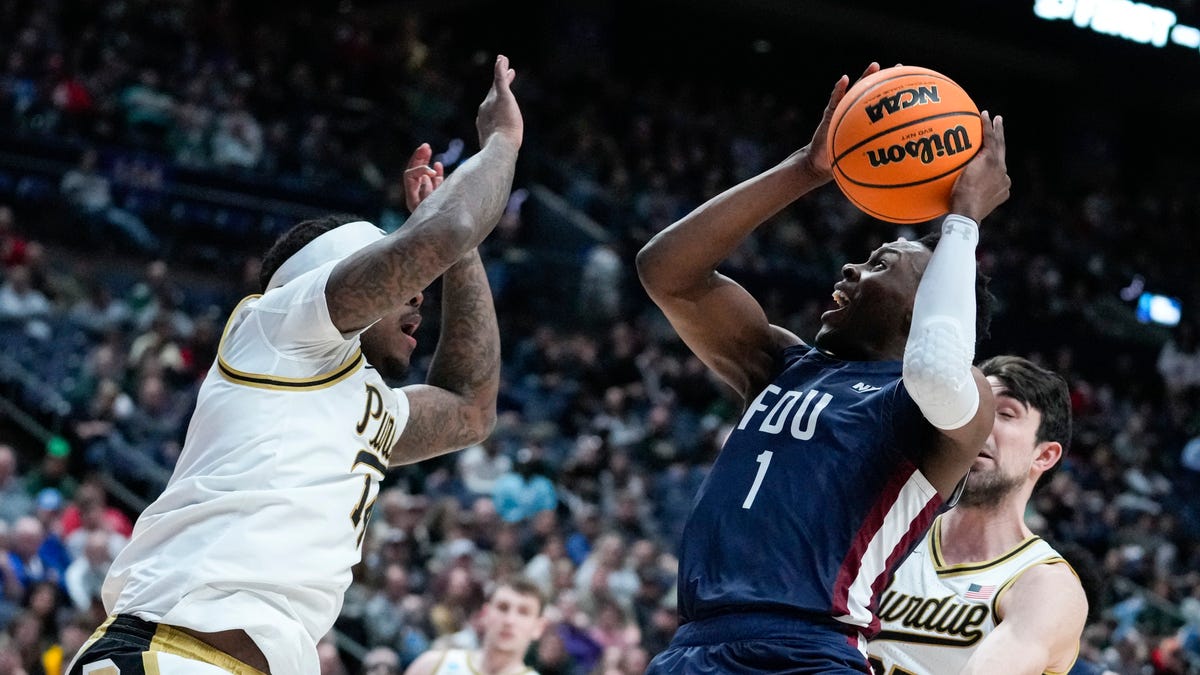 FDU basketball vs. Purdue in NCAA Tournament 2023 at March Madness