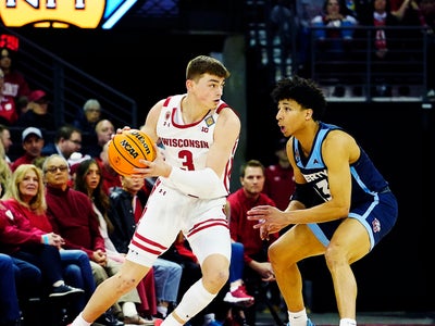 Wisconsin's long season has taken a toll on freshman Connor Essegian, but he remains locked in mentally heading into the NIT semifinals