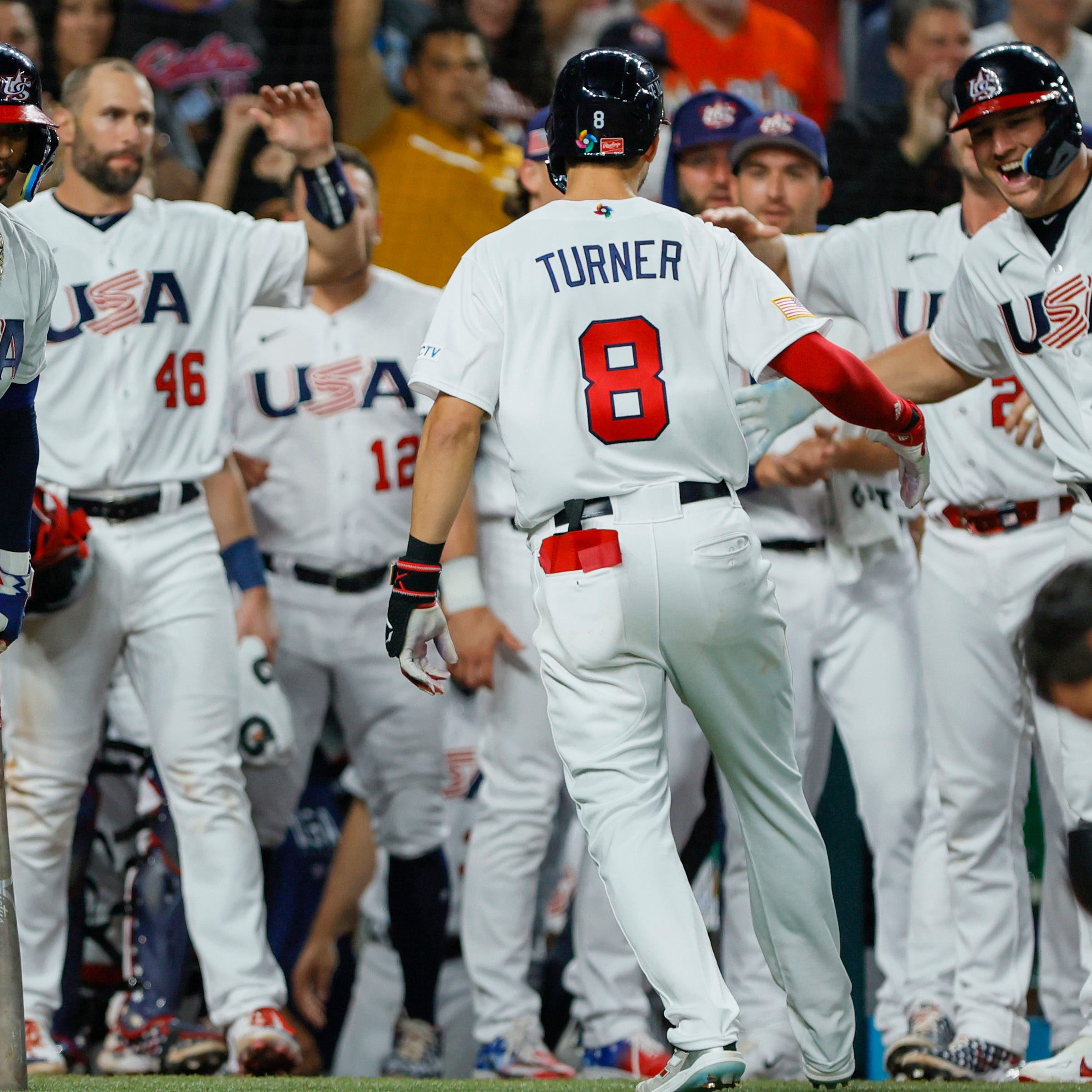 USA shortstop Trea Turner has been on fire in the World Baseball Classic with four home runs and 10 RBI.