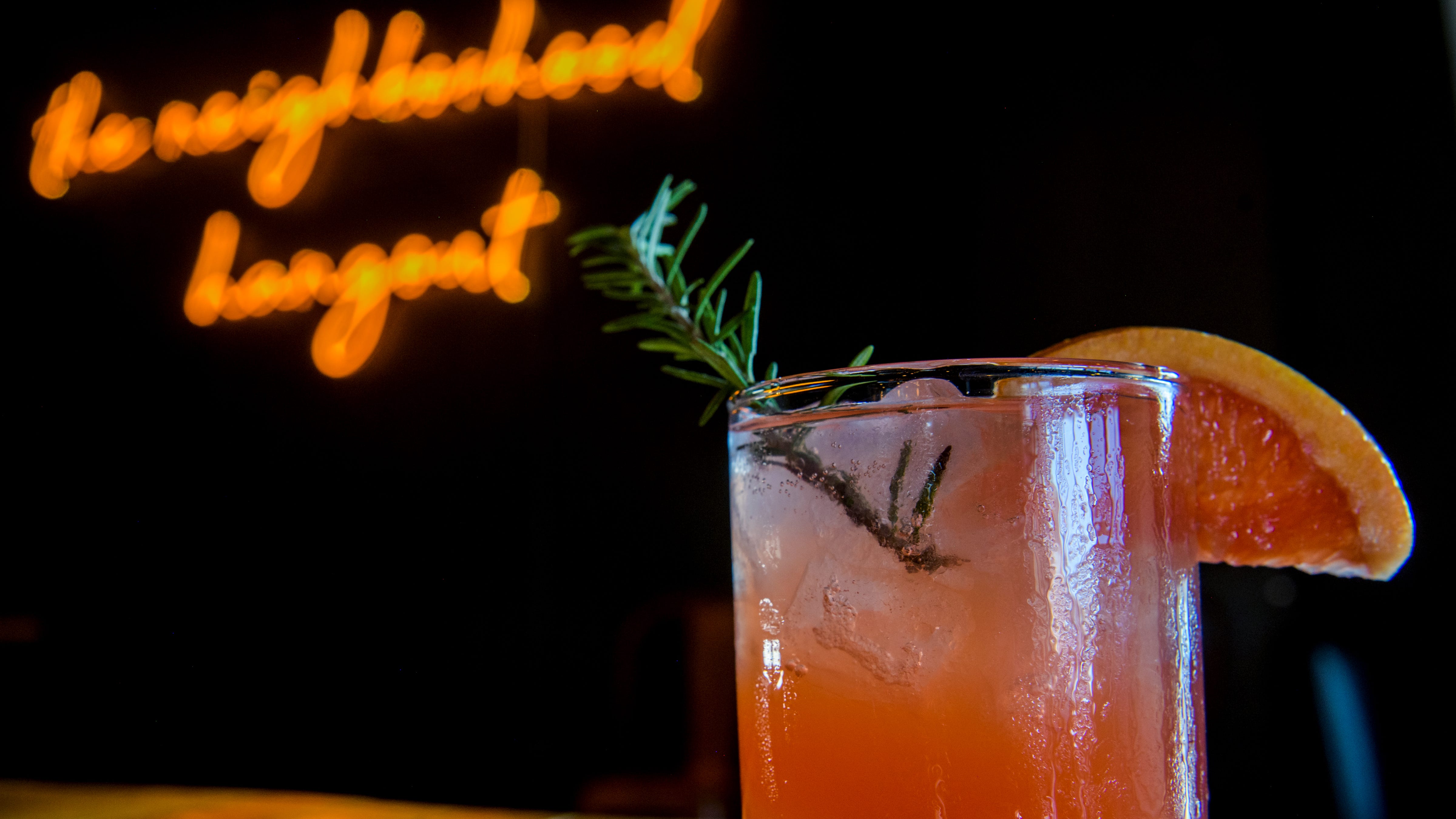 One of the new cocktails on the menu at Brienzo's Wood Fired Pizza is called the Immediately Yes, and consists of JK Williams grapefruit gin, grapefruit juice, rosemary and tonic.