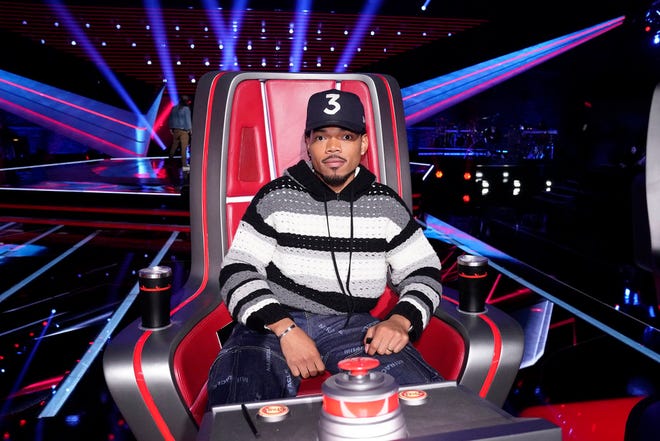 Chance the Rapper, pictured, was prepared to do whatever it took to sway singer NariYella during the final round of blind auditions Tuesday night.