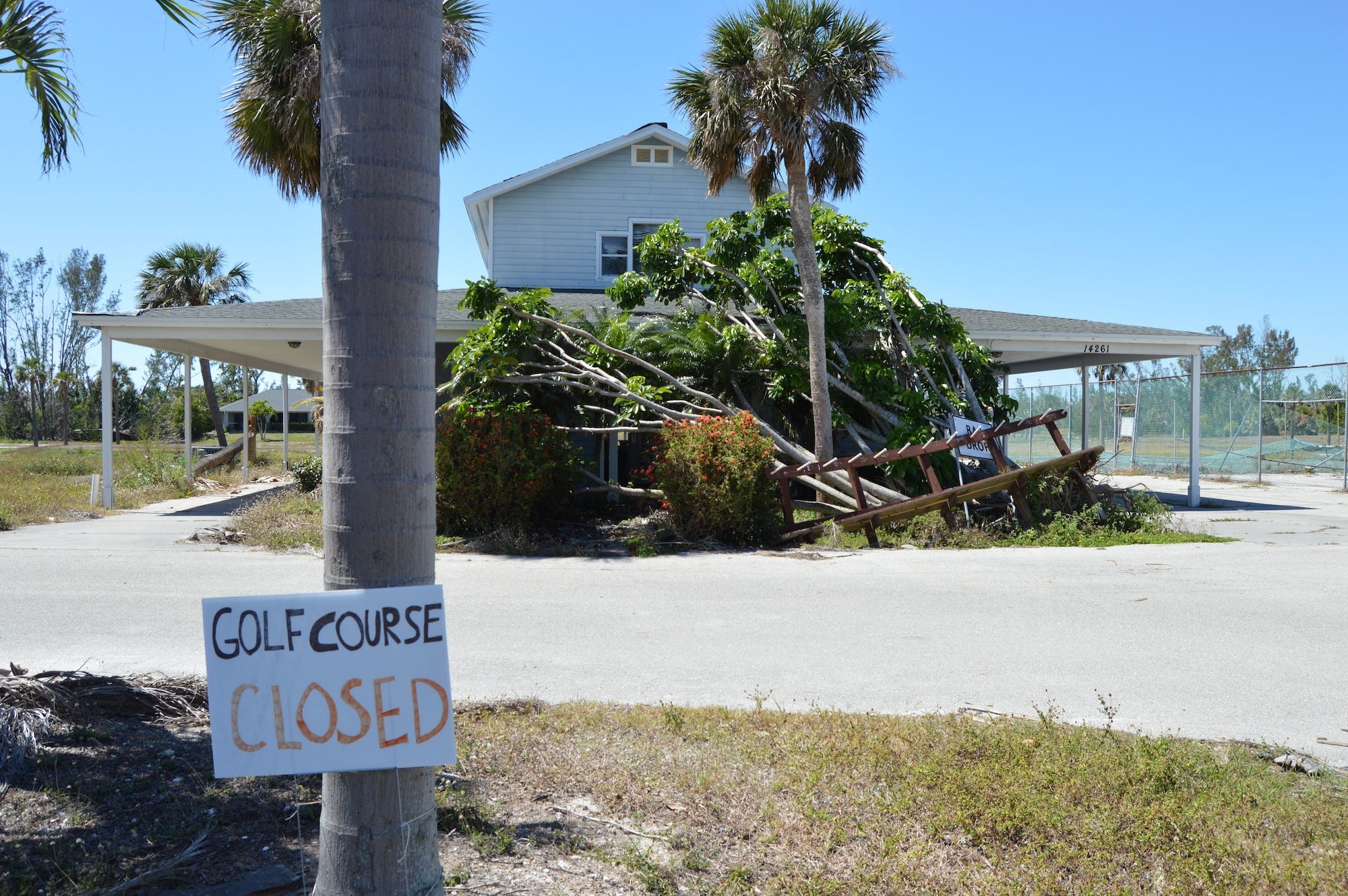 Pine Island's Alden Pines Golf Course still closed after Hurricane Ian