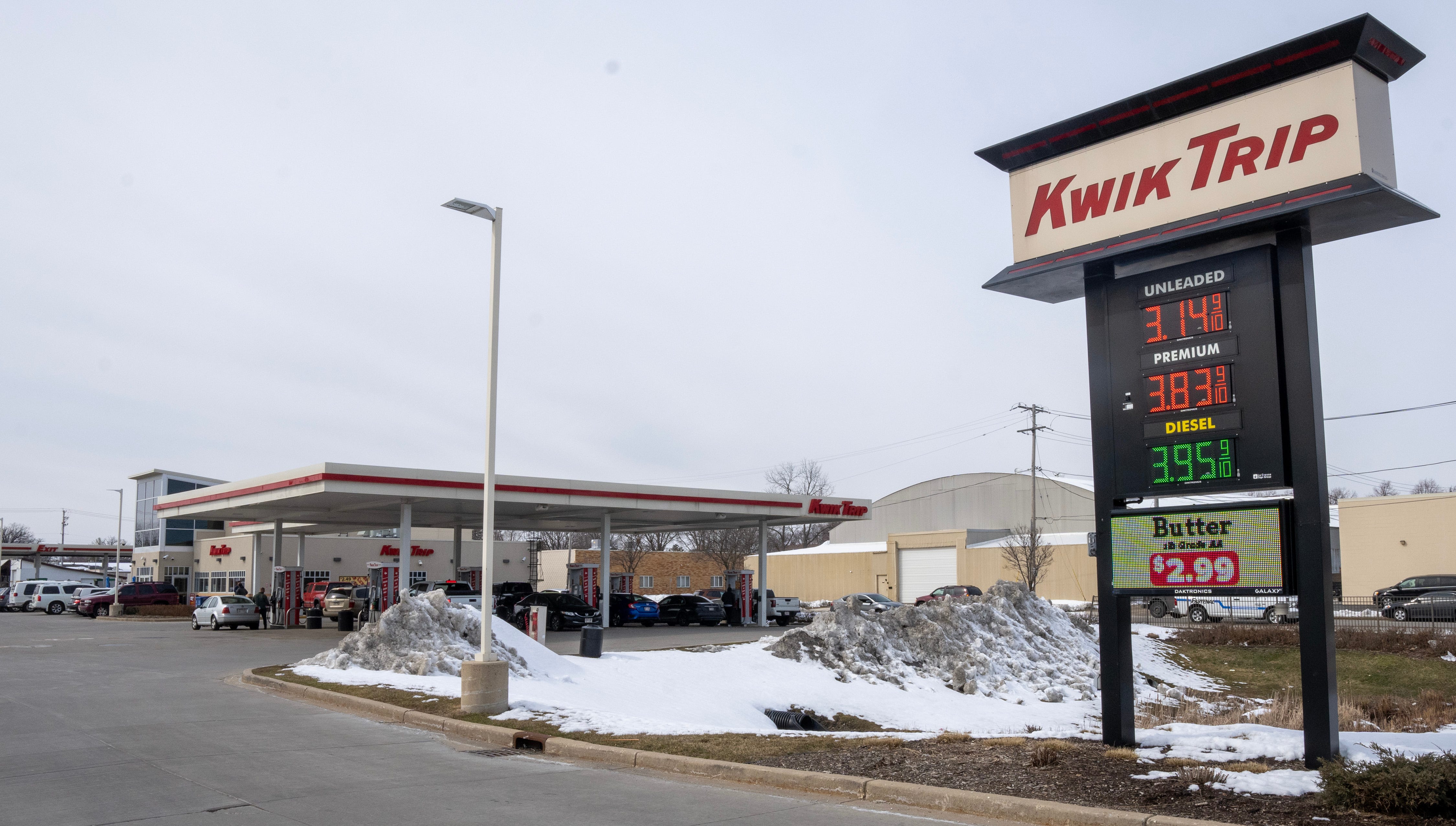 The Kwik Trip at 12501 W. Arden Place in Butler, Wis., where an officer tried to pull over a car driven by Bobbie Lou Schoeffling. Facial recognition software identified Nicholas Howell as her passenger.
