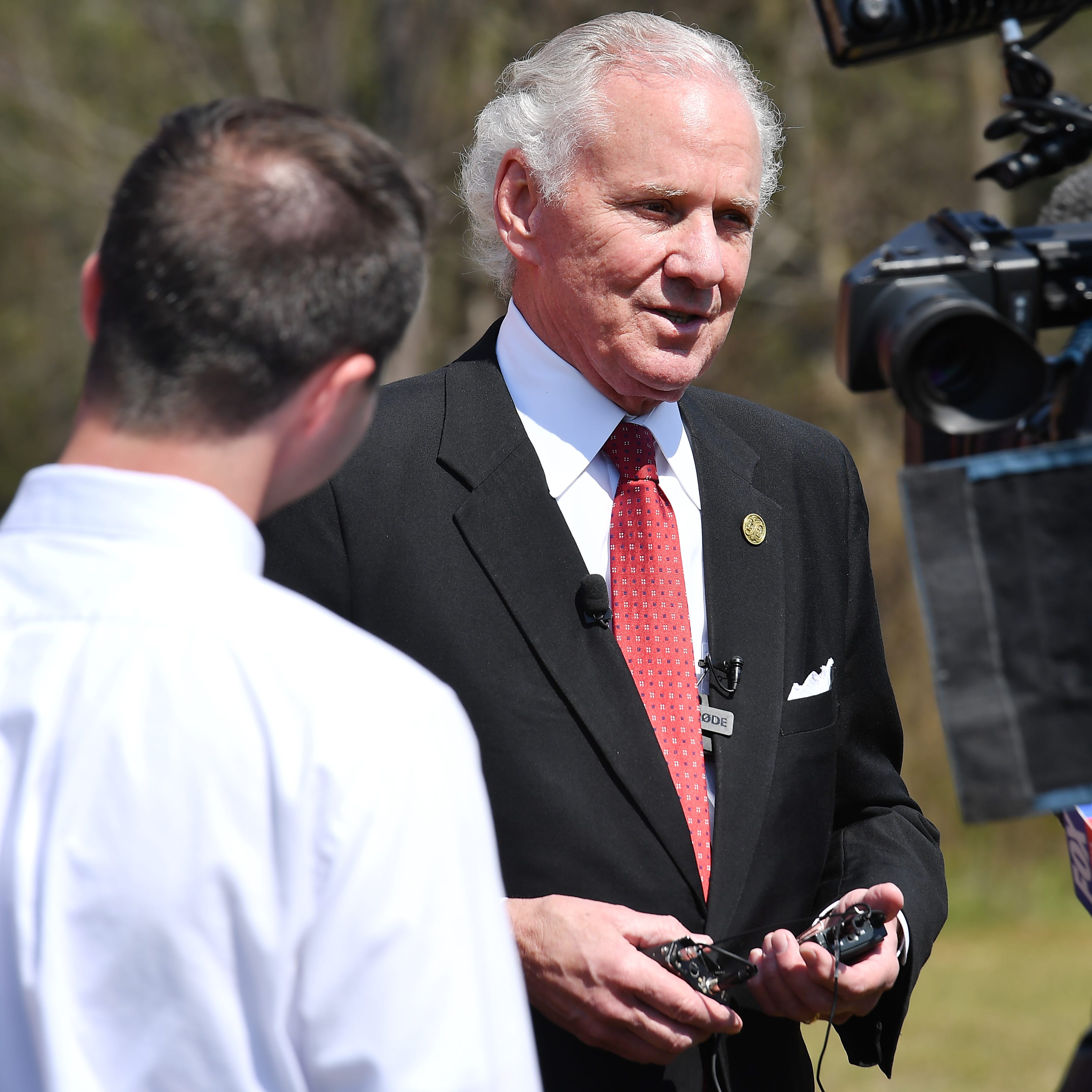 South Carolina Gov. Henry McMaster and other local Spartanburg County officials attended the groundbreaking of the site of the new Milo's Tea facility in Moore on March 23, 2023.  The facility will be at the corner of US-221 Highway and SC-290 Highway in Moore. South Carolina Gov. Henry McMaster took the time to speak to the media after the event.