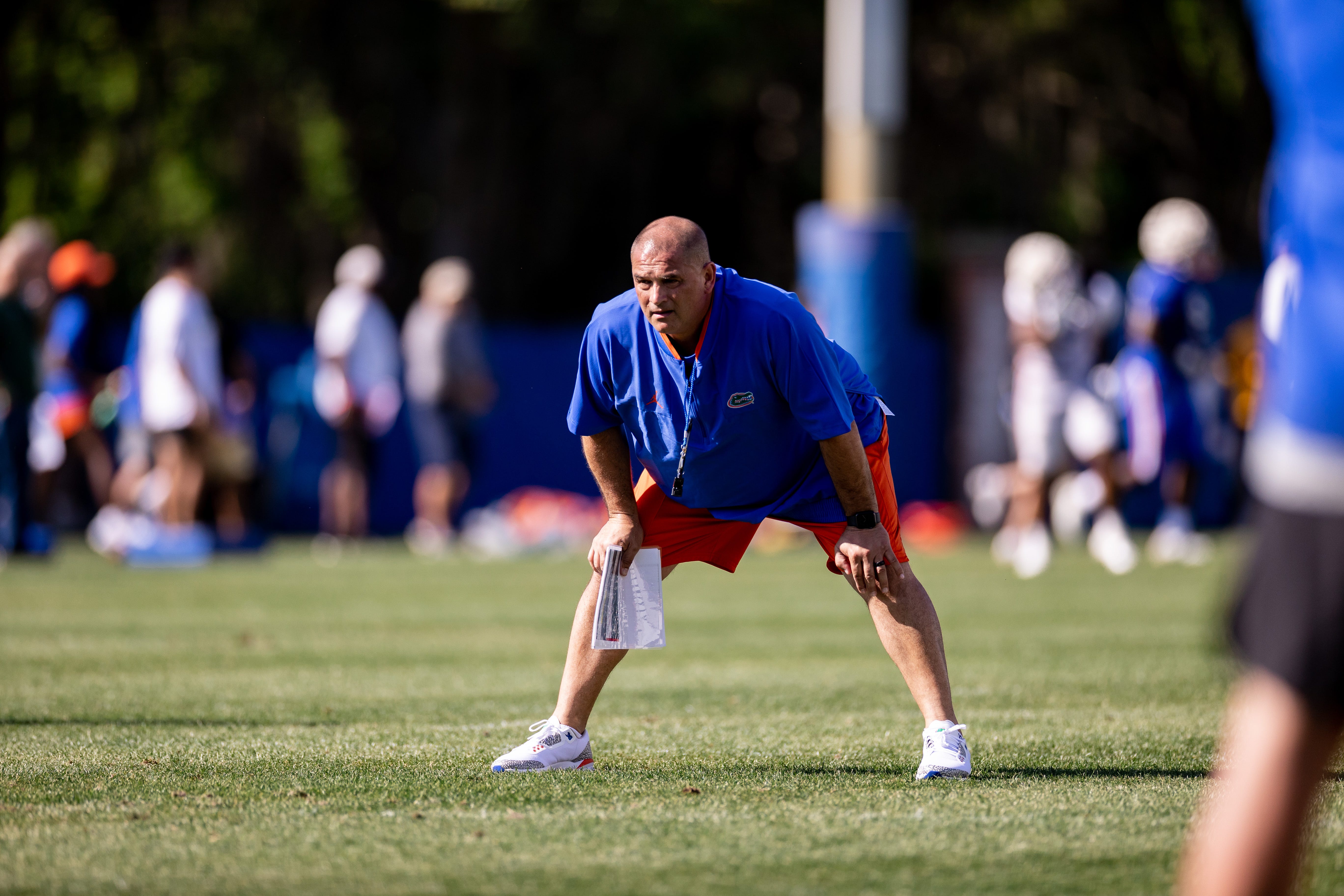Florida Gators receivers coach Billy Gonzales fired up for third stint