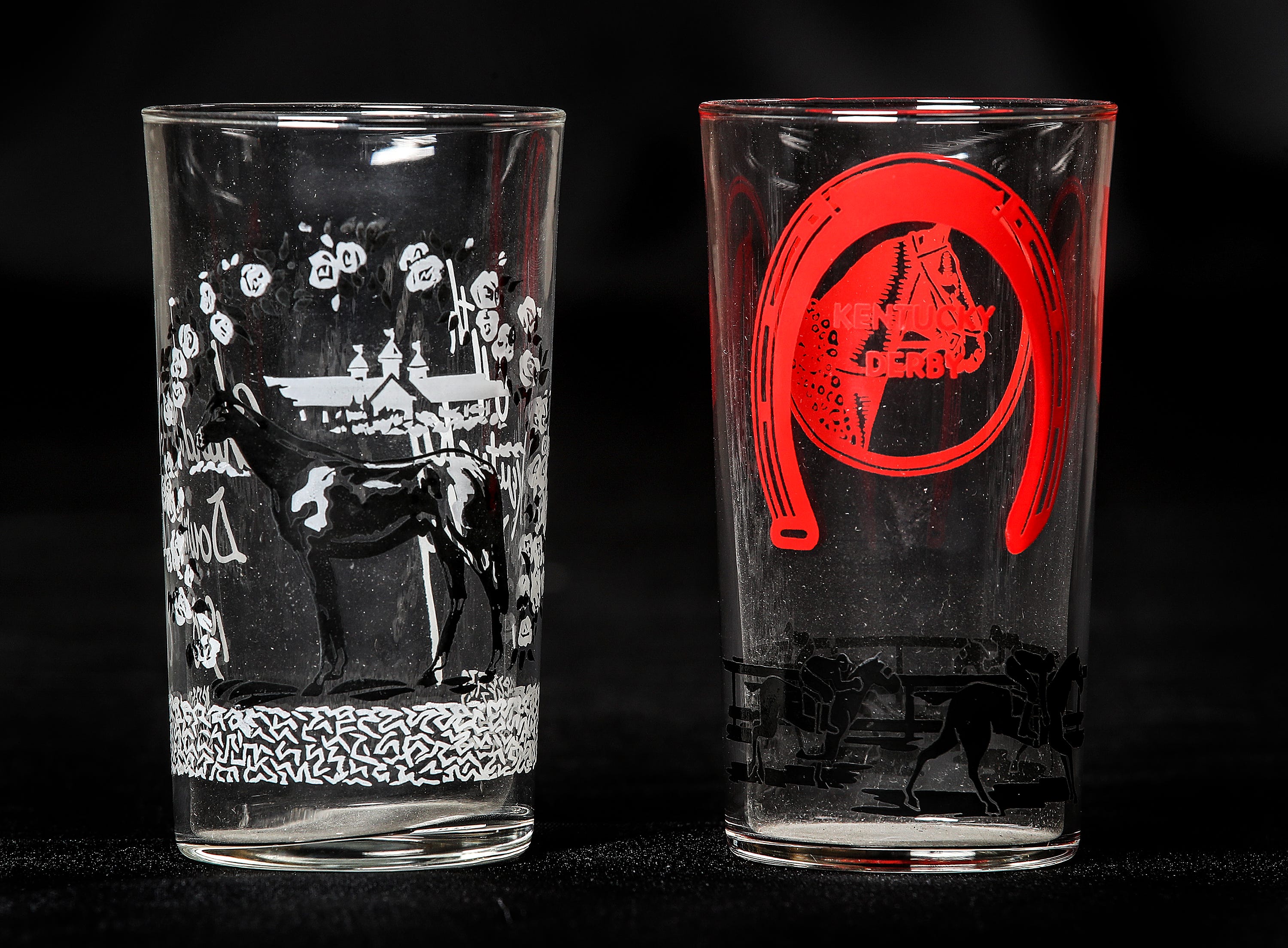 Kentucky Derby glasses See the rare collectibles from Churchill Downs