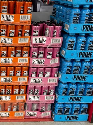 Prime drinks stacked for sale