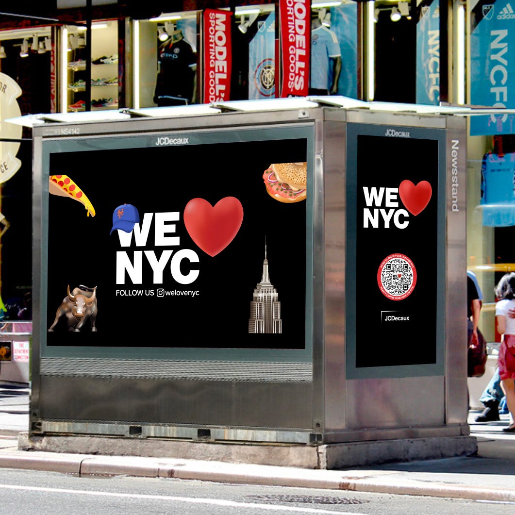 NYC's slogan is now "We Love New York"