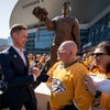 How Pekka Rinne soaked in statue unveiling at Bridgestone Arena: 'That thing is massive'