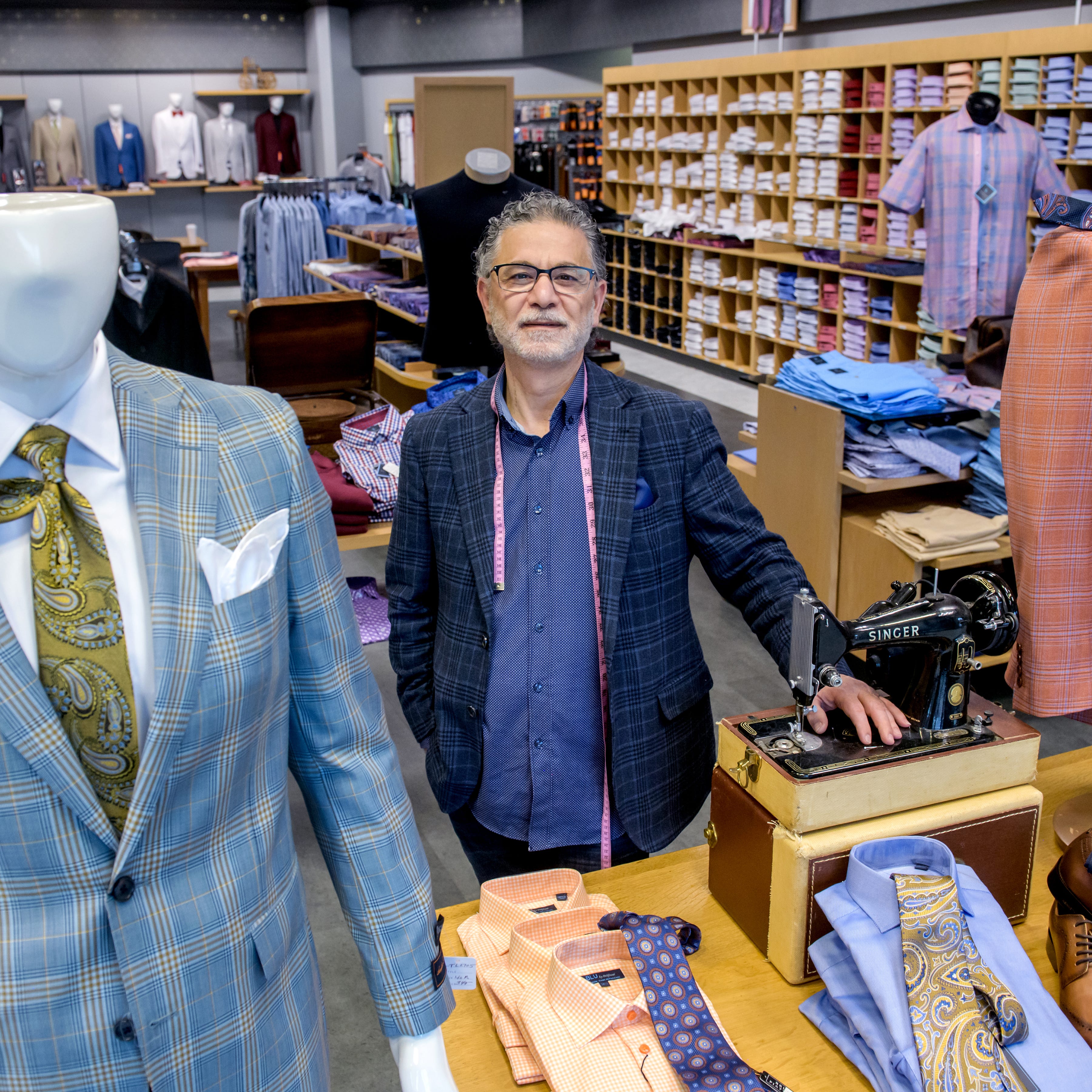 Carlos Salem has worked in the men's fashion industry for years and recently struck out on his own to open CS Menswear at The Shoppes at Grand Prairie in Peoria.