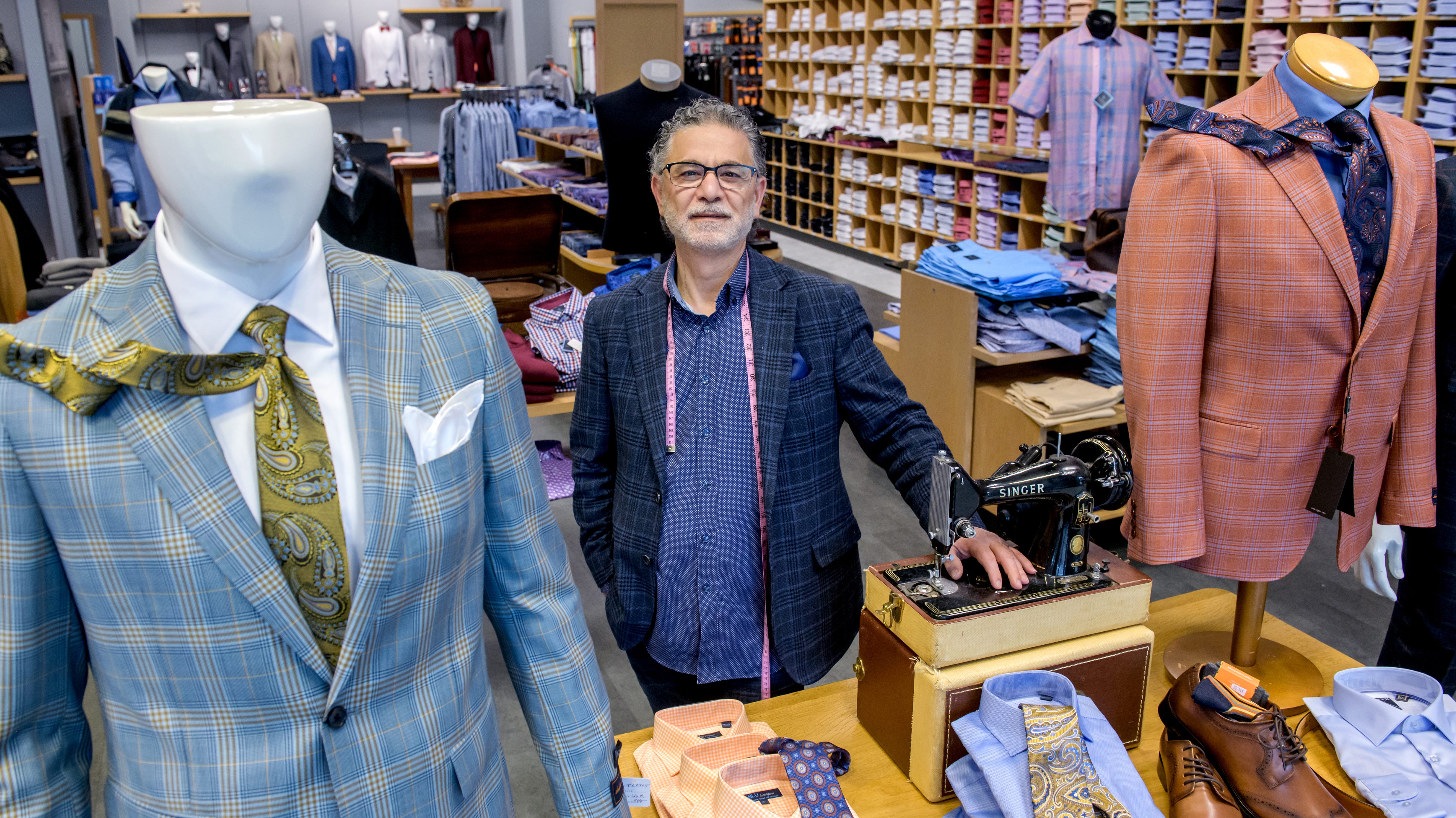 Carlos Salem has worked in the men's fashion industry for years and recently struck out on his own to open CS Menswear at The Shoppes at Grand Prairie in Peoria.