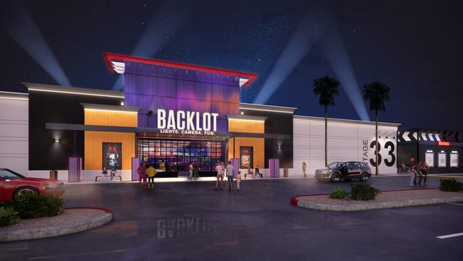 A rendering of Harkins Theatres BackLot, planned for the Shops at Norterra in north Phoenix.