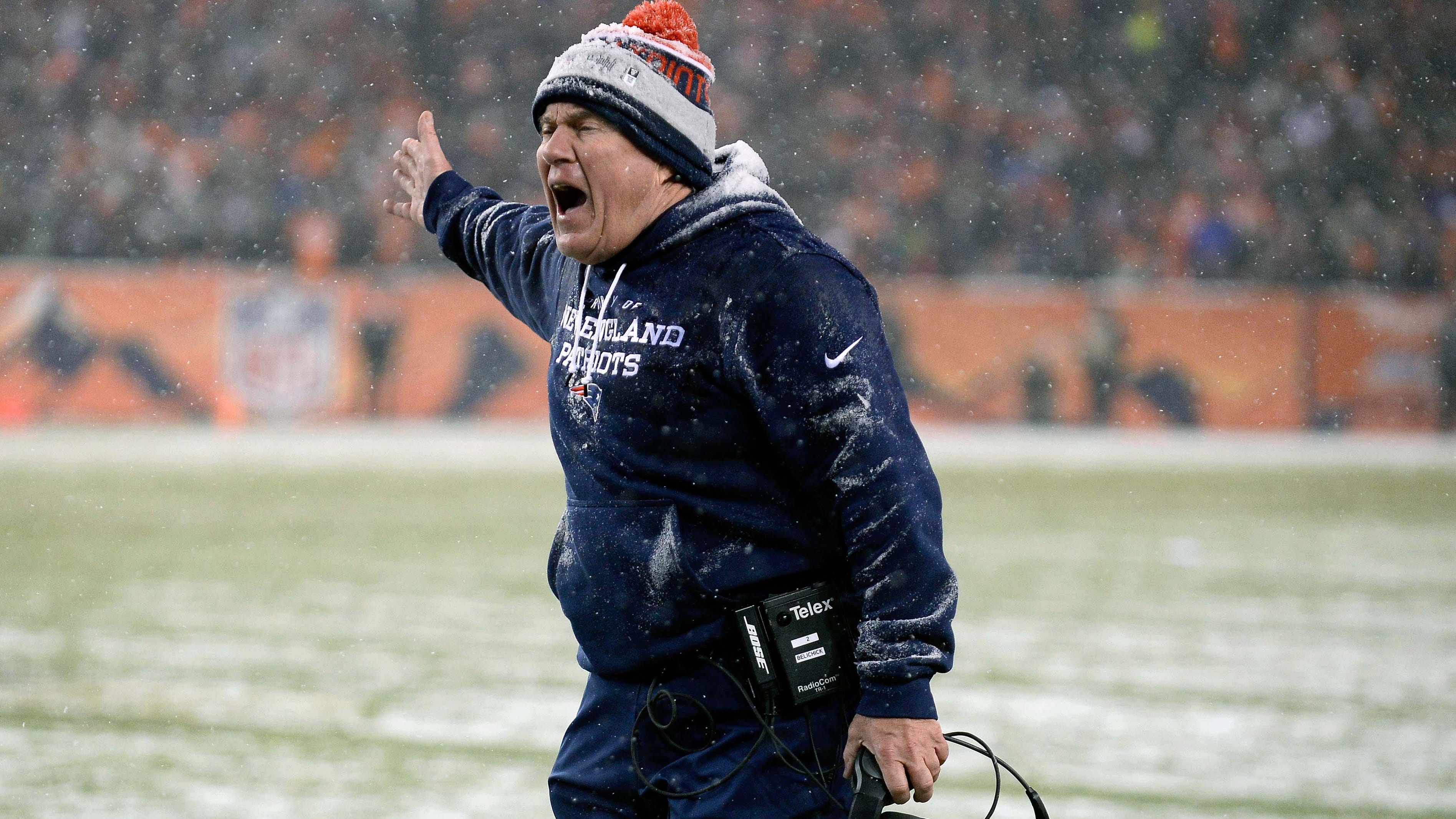Bill Belichick's New England Patriots have not won a playoff game since Tom Brady's departure in 2020.