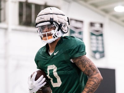 Why Michigan State football WR Keon Coleman feels one-sport focus this winter will pay off