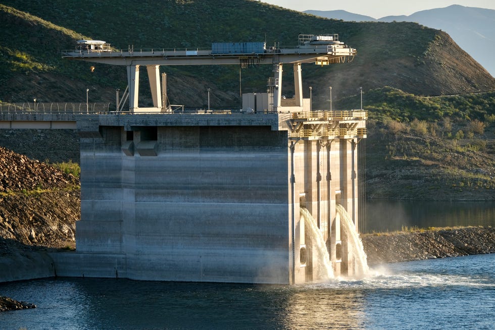 For the first time in nearly three years, water is once again roaring into Diamond Valley lake near Hemet in  Southern California, the Metropolitan Water District of Southern California announced March 27, 2023.
