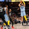 Memphis Grizzlies' David Roddy throws down ferocious poster dunk on Clippers' Ivica Zubac