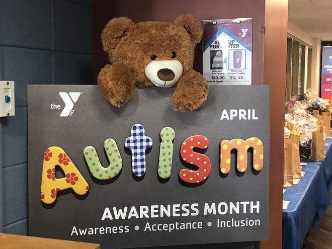 Alex the Autism Bear will be celebrating Autism Awareness Month this April by visiting each YMCA location in Delaware.