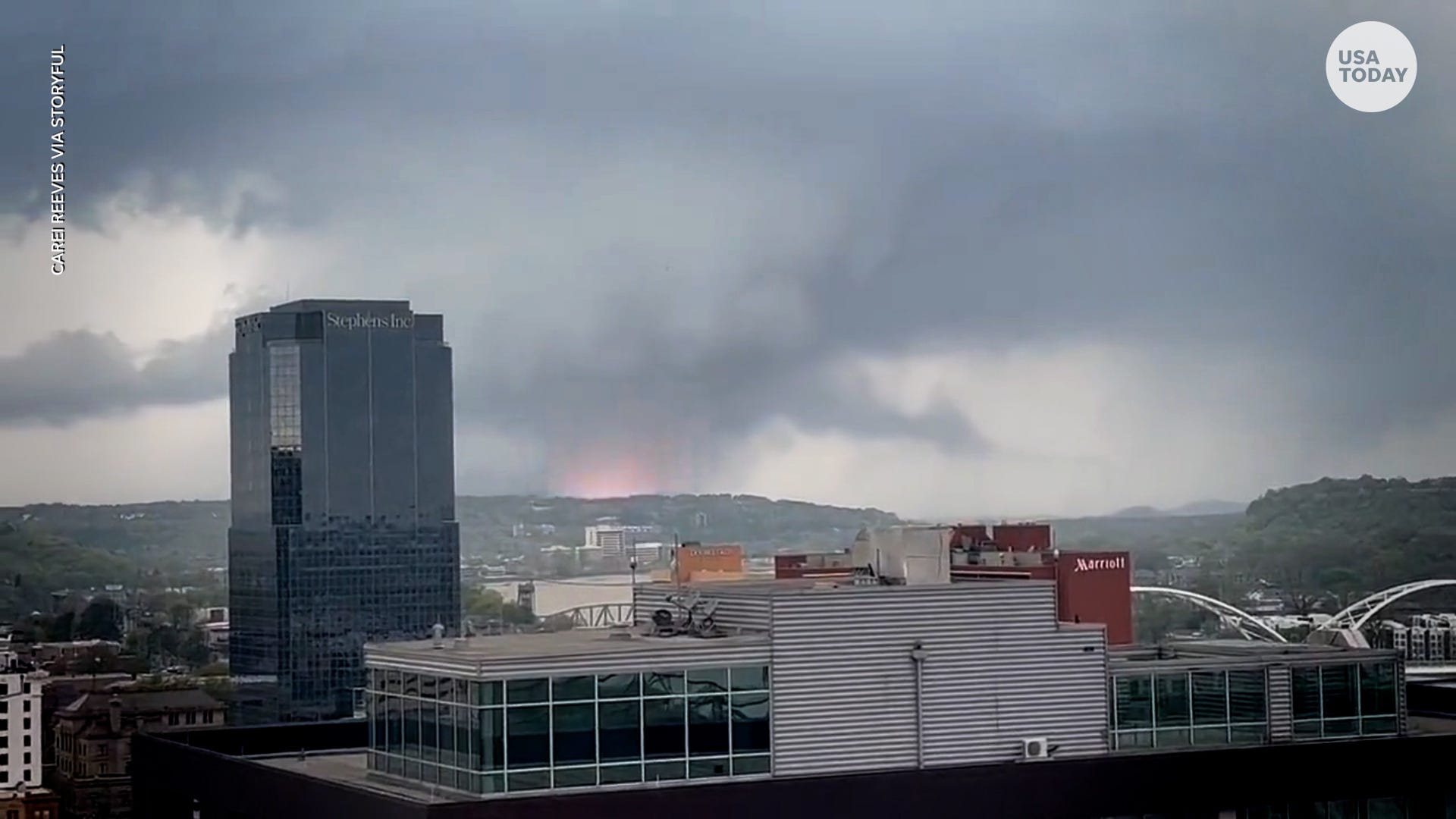 Powerful tornado slams Little Rock, Arkansas, inflicts 'significant damages'