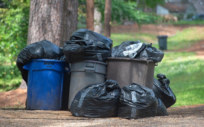 Optimistic Jackson, Miss., residents put out their trash in hopes of it being picked up Monday, April 3. That was Day 3 of a trash crisis that has gone on for more than two weeks.