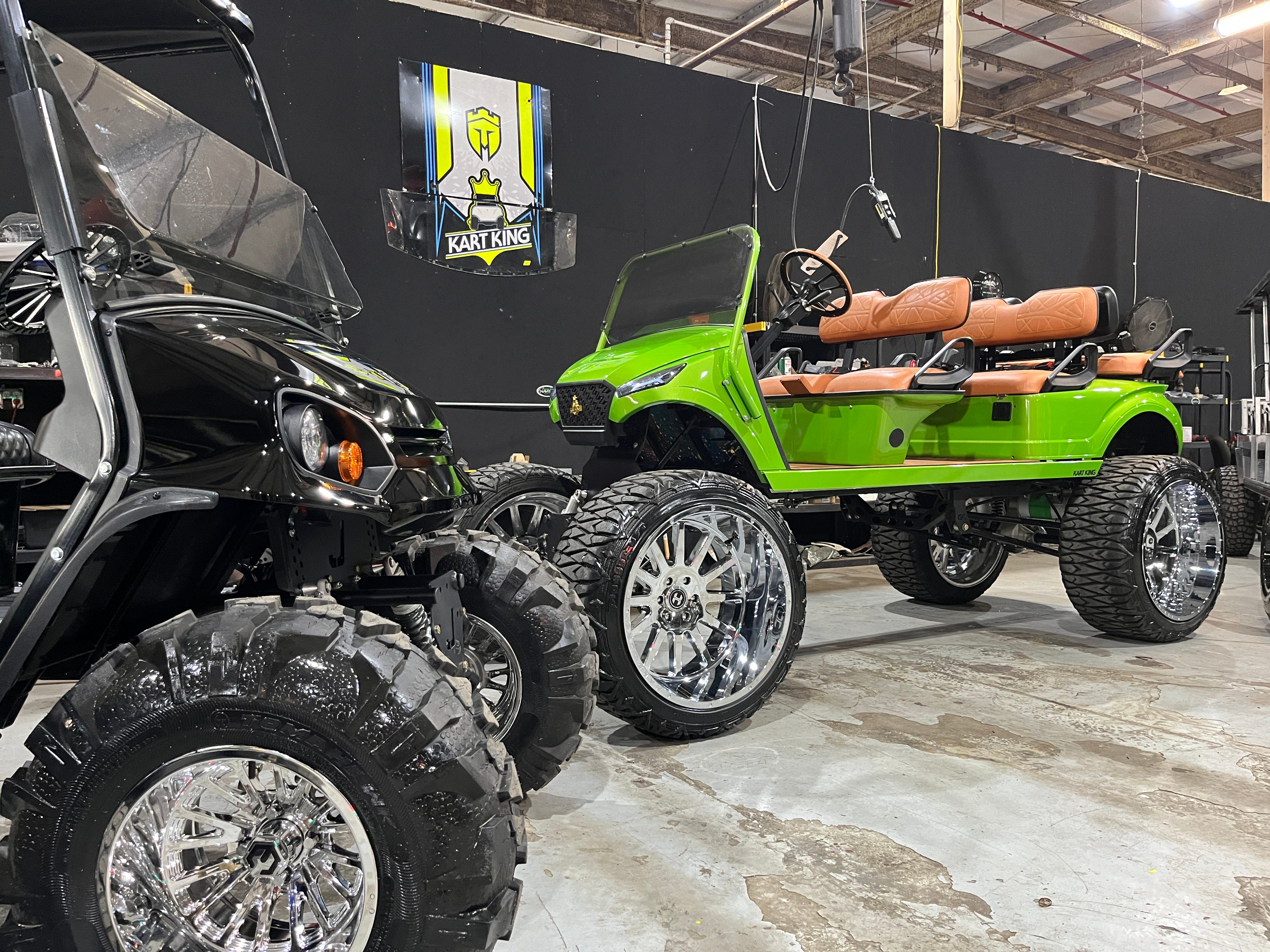 Kart King in Augusta build, design unique, custom golf carts
