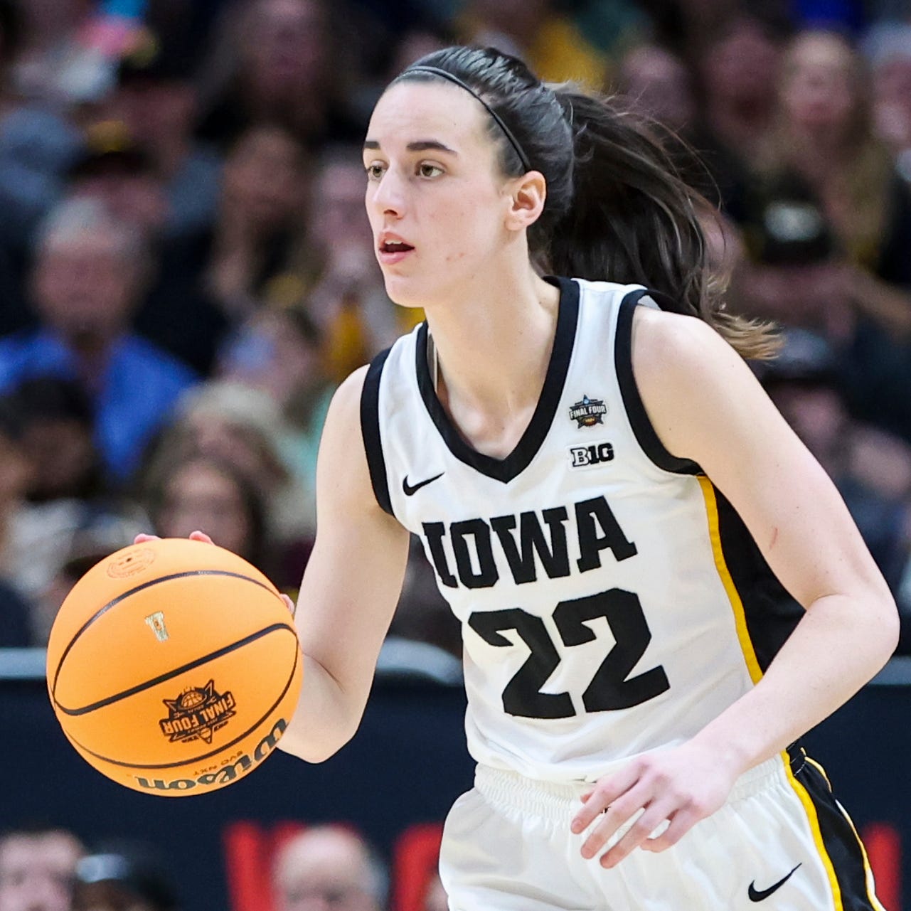 Caitlin Clark led her Iowa Hawkeyes to the 2023 NCAA women's basketball national championship game.