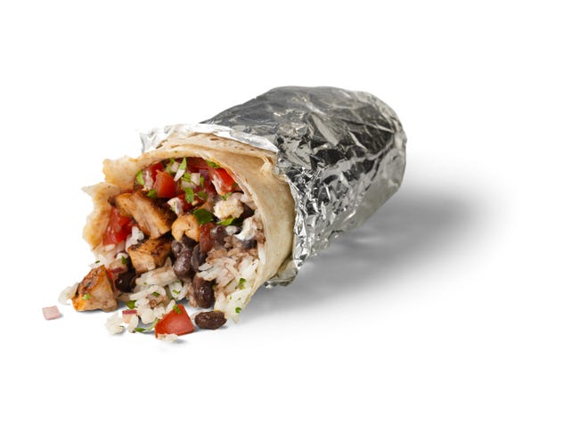 Chipotle e Taco Bell estão entre os restaurantes que oferecem promoções do Dia Nacional do Burrito