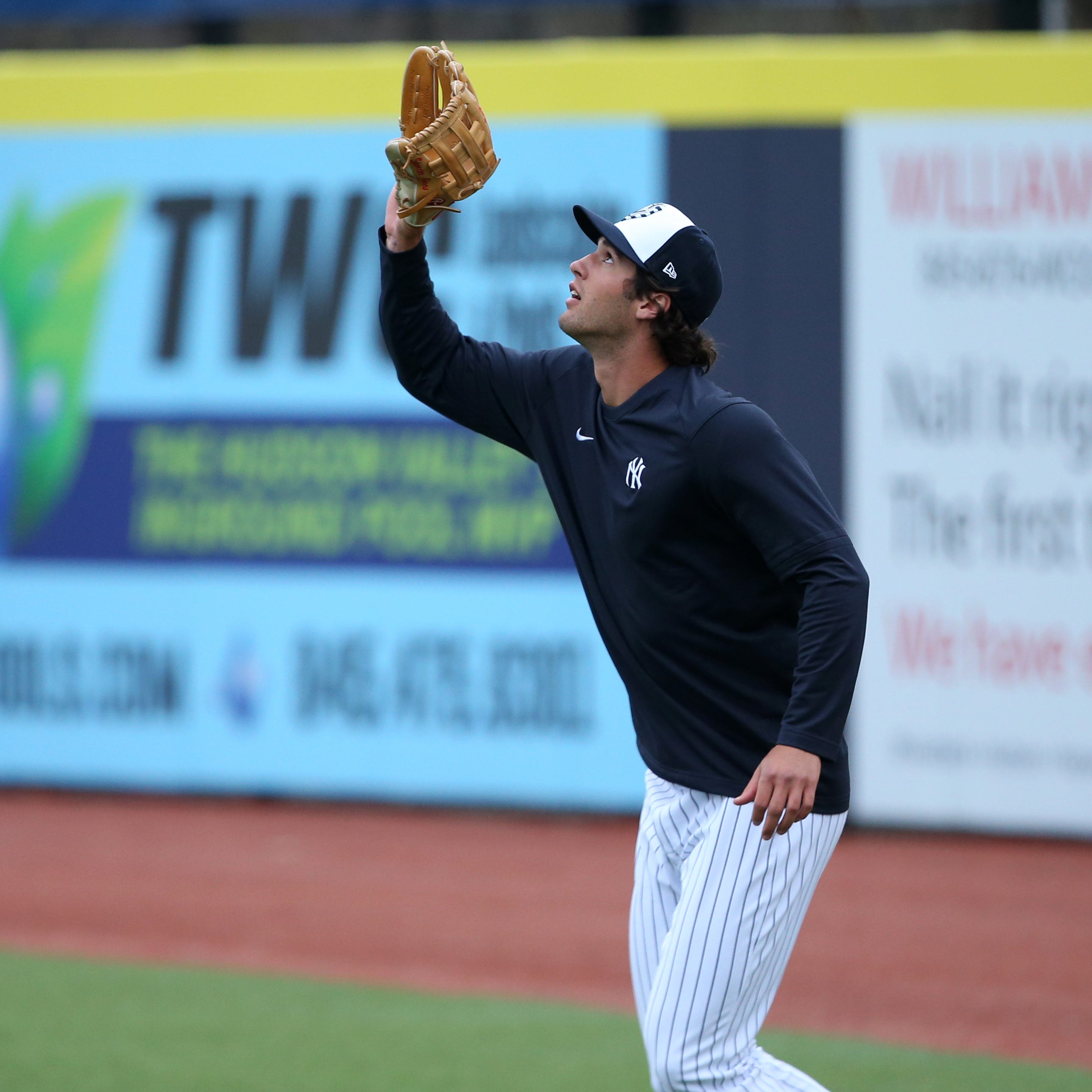 Hudson Valley Renegades outfielder Spencer Jones during media day on April 5, 2023.
