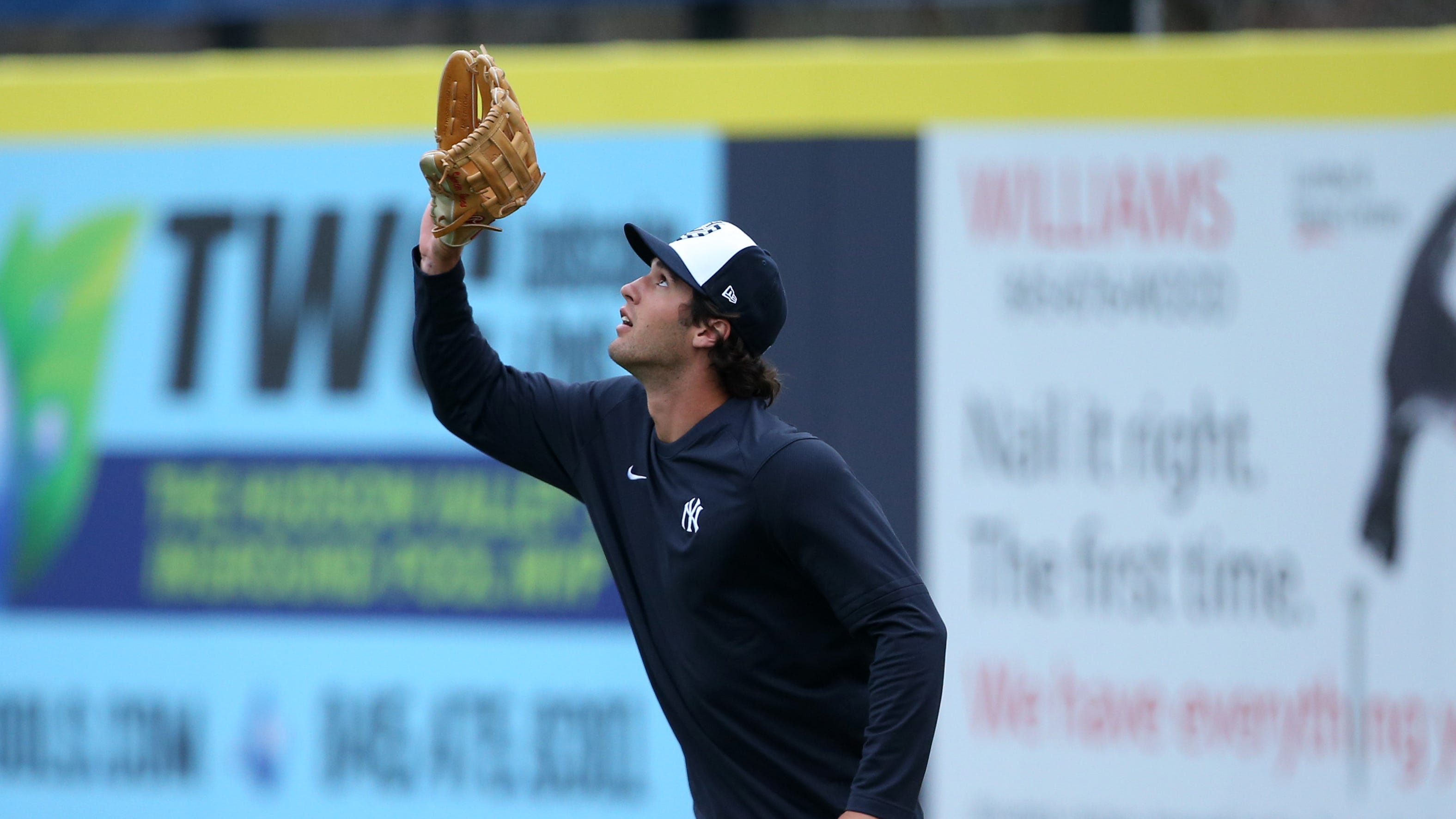 Hudson Valley Renegades outfielder Spencer Jones during media day on April 5, 2023.