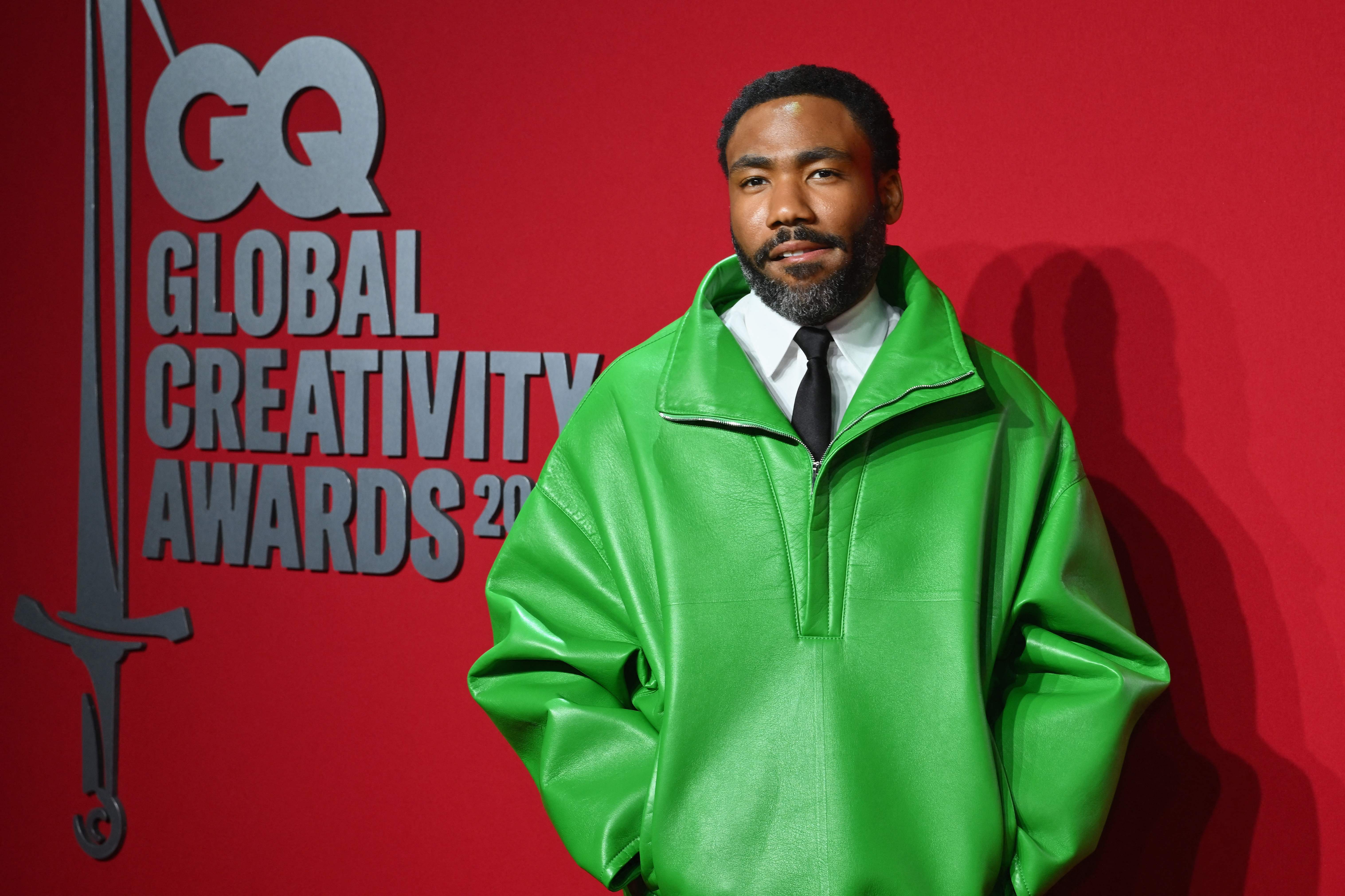 April 6, 2023: US actor/singer Donald Glover attends GQ's Global Creativity Awards in New York City.