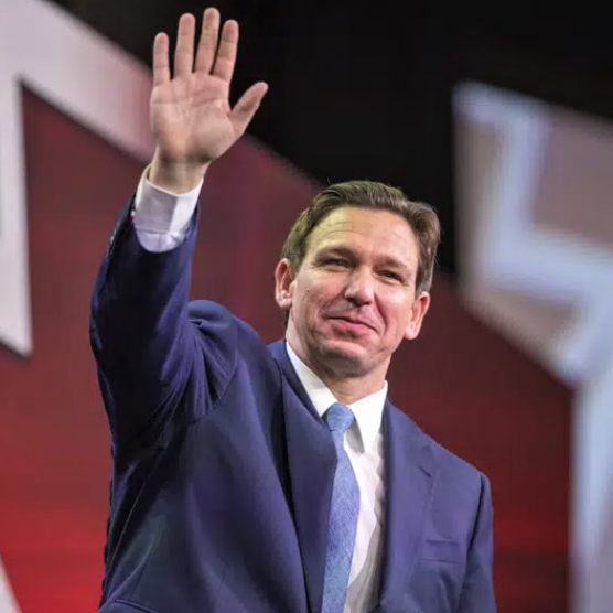 Florida Gov. Ron DeSantis speaks at the 2023 Pennsylvania Leadership Conference in East Pennsboro Township, Pa., on Saturday, April 1, 2023. DeSantis will attend an event in Spartanburg on April 19, area GOP leaders said Monday.