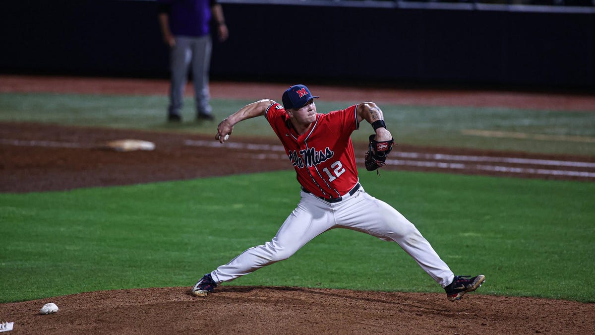 Ole Miss baseball slugger Kemp Alderman shines in pitching cameo hits moonshot home run Ole Miss baseball slugger Kemp Alderman shines in pitching cameo hits moonshot home run