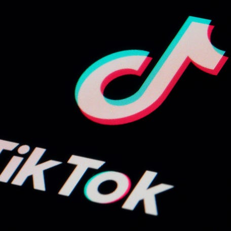 The icon for the video sharing TikTok app is seen on a smartphone, Feb. 28, 2023, in Marple Township, Pa. Montana lawmakers were expected to take a big step forward Thursday, April 13, 2023 on a bill to ban TikTok from operating in the state. It's a move that's bound to face legal challenges but also serve as a testing ground for the TikTok-free America that many national lawmakers have envisioned. (AP Photo/Matt Slocum, File)