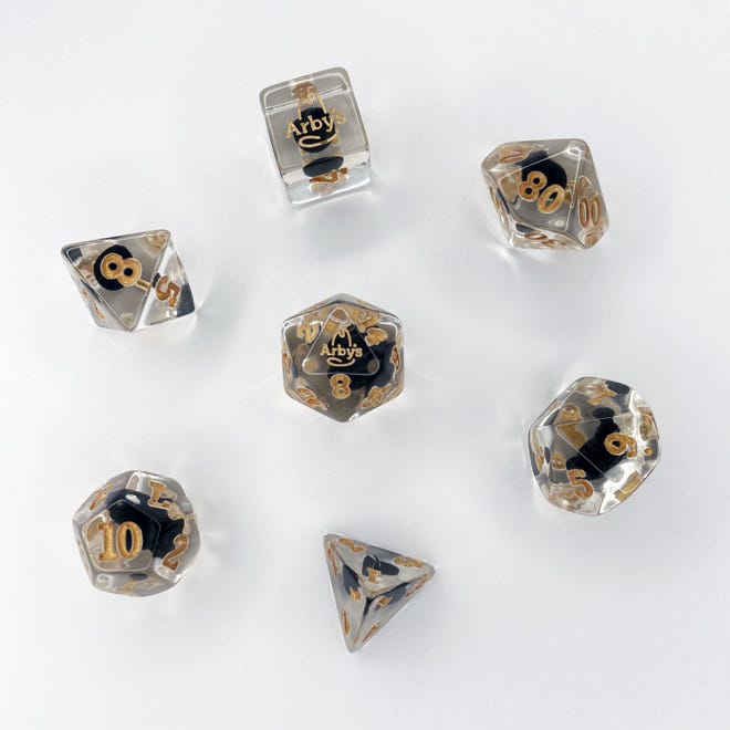 The fast-food chain is bringing back a very popular merchandise item from two years ago: limited-edition Dungeons & Dragons dice. The dice arrive on ArbysShop.com at 2 p.m. ET for $12, while supplies last. A second supply will hit the site on April 21.