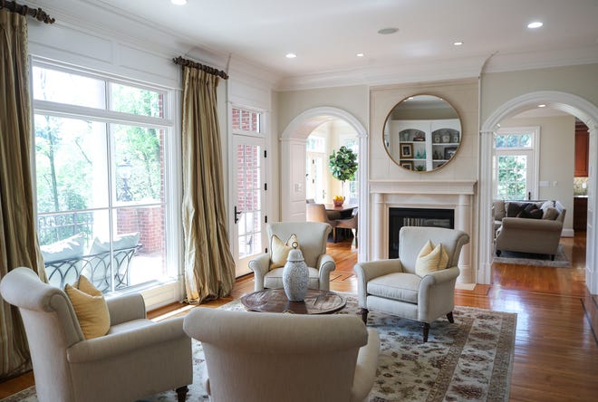 The living room in the Holtgrave home.