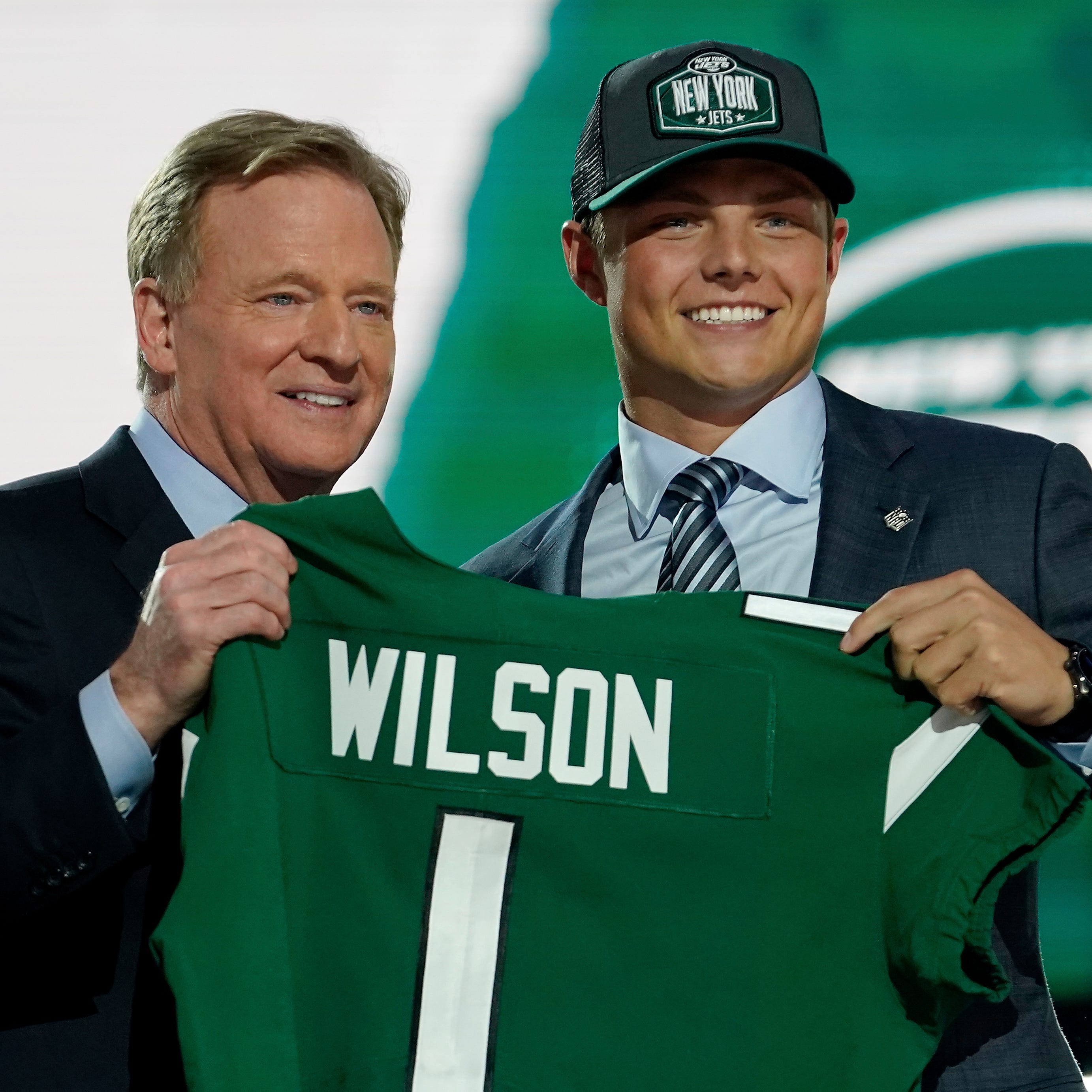 Two years after drafting BYU QB Zach Wilson, right, second overall, the Jets appear to be giving up on him.