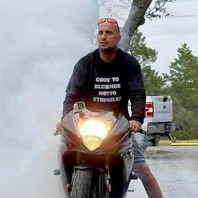 Michael Berry enjoyed motorcycle riding with his friend Mike Roscoe. On Wednesday, Berry was visiting Roscoe's roadside memorial in Osteen when he was run over by a hit-and-run driver. He died on the spot where his best friend, Mike Roscoe, was also run over by hit-and-run drivers.