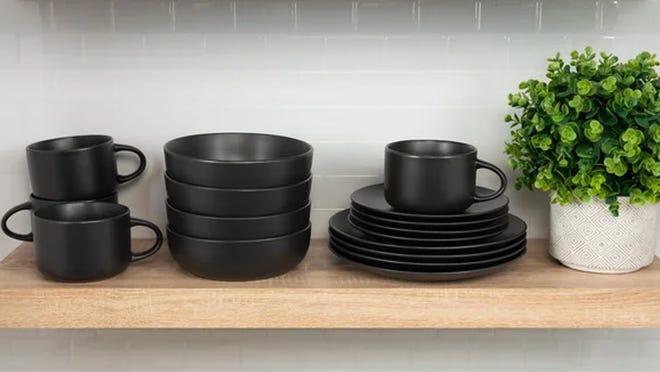 Wayfair has plenty of great kitchen deals, like this collection of stylish dinnerware.