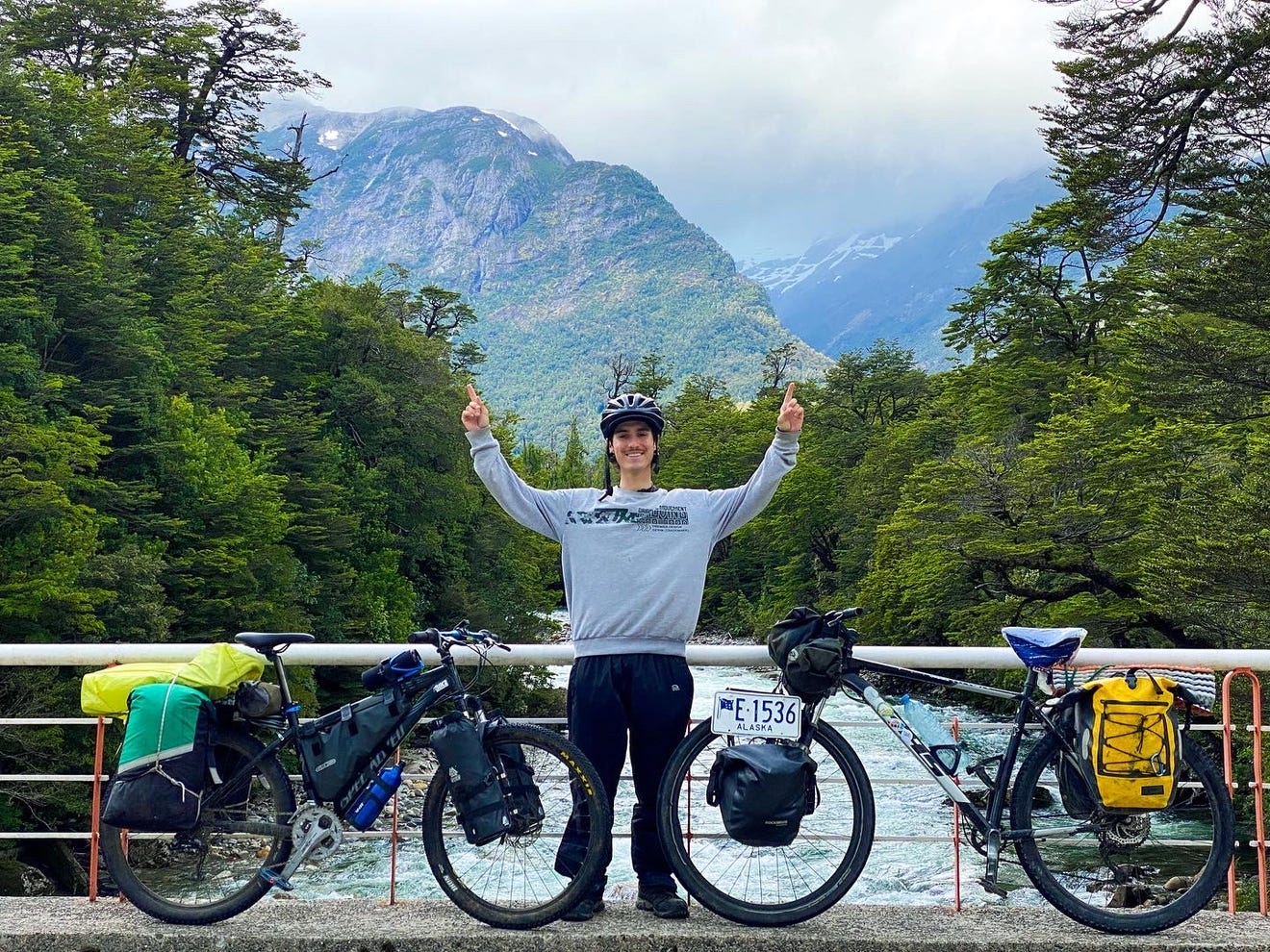 'A big crazy adventure': Teen who biked from Alaska to Argentina is backpacking his way home
