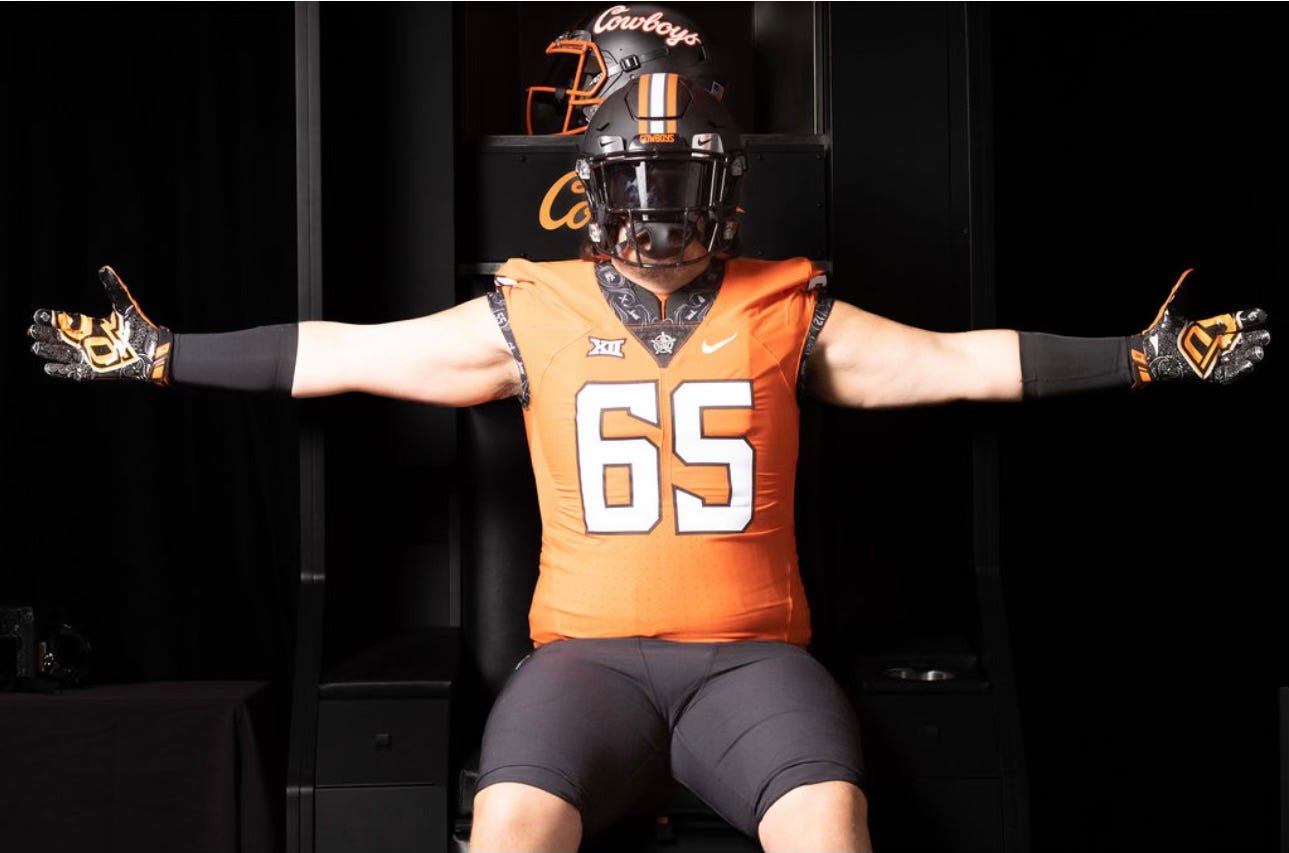 New Oklahoma State offensive line commit Jarrett Henry bet on himself and won