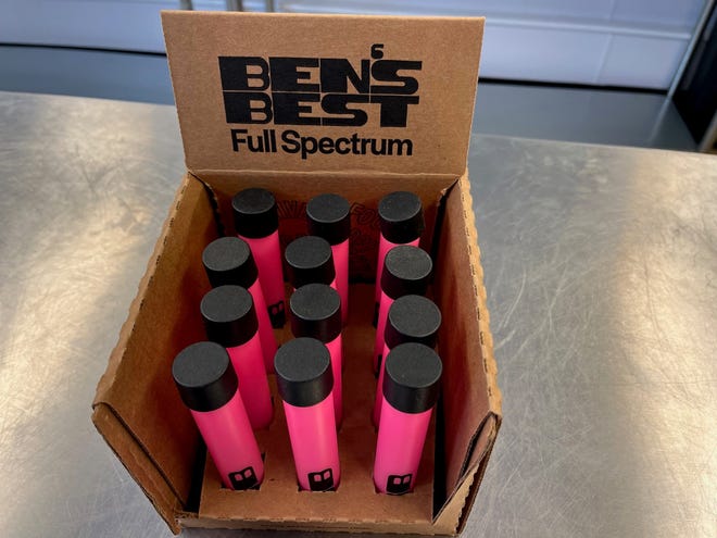 B3, for Ben's Best Blnz, has a social mission, just as Ben Cohen's Ben & Jerry's does, as seen on April 13, 2023, at Grassroots Vermont in Brandon.