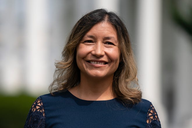 President Joe Biden has tapped Julie Chávez Rodriguez, White House intergovernmental affairs director, to be his 2024 campaign manager.