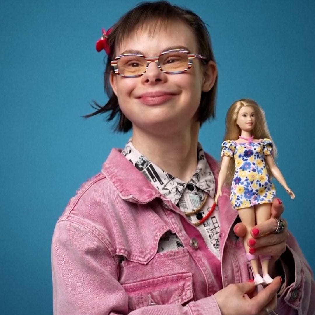 Barbie's 2023 Fashionista dolls include a Barbie with Down syndrome.