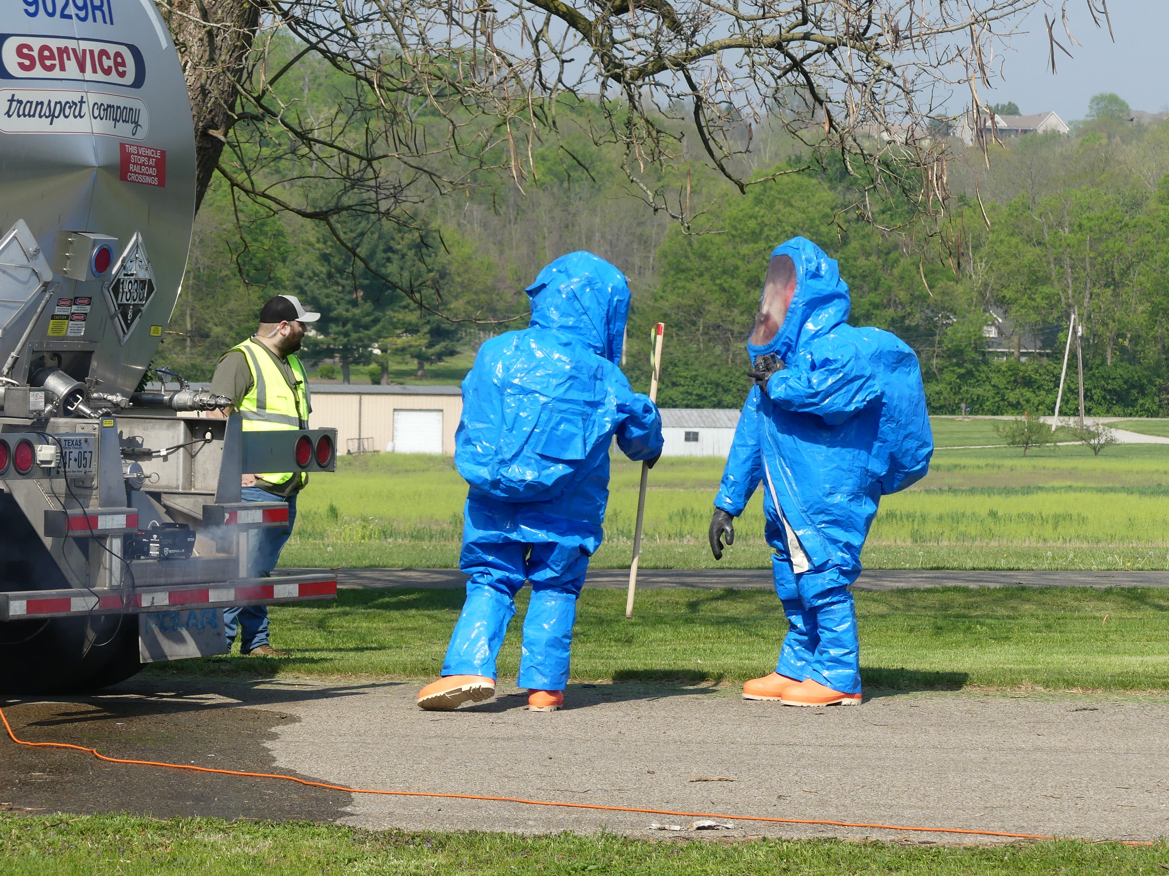 Fullscale mock hazmat emergency provides training ground for first responders